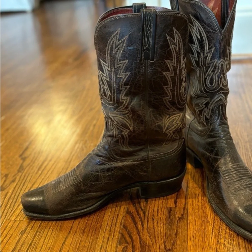 Lucchese Men’s Boots Size 12 - Picture 3 of 3